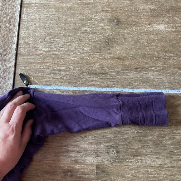 1-3Y Munchkin and Sprout Purple Grow with Me Cowl Neck Sweater, Sweatshirt - Picture 5 of 13